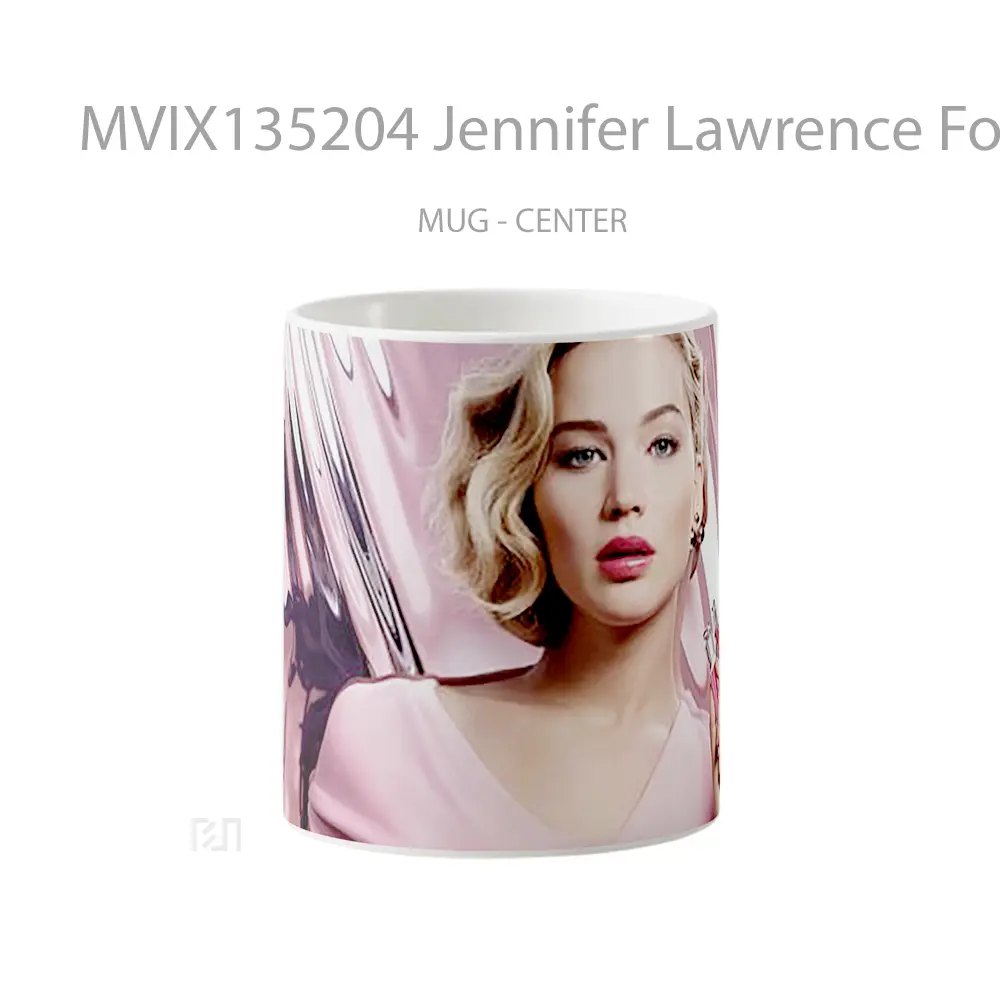 Mug Jennifer Lawrence For Dior Gelas Keramik Unik