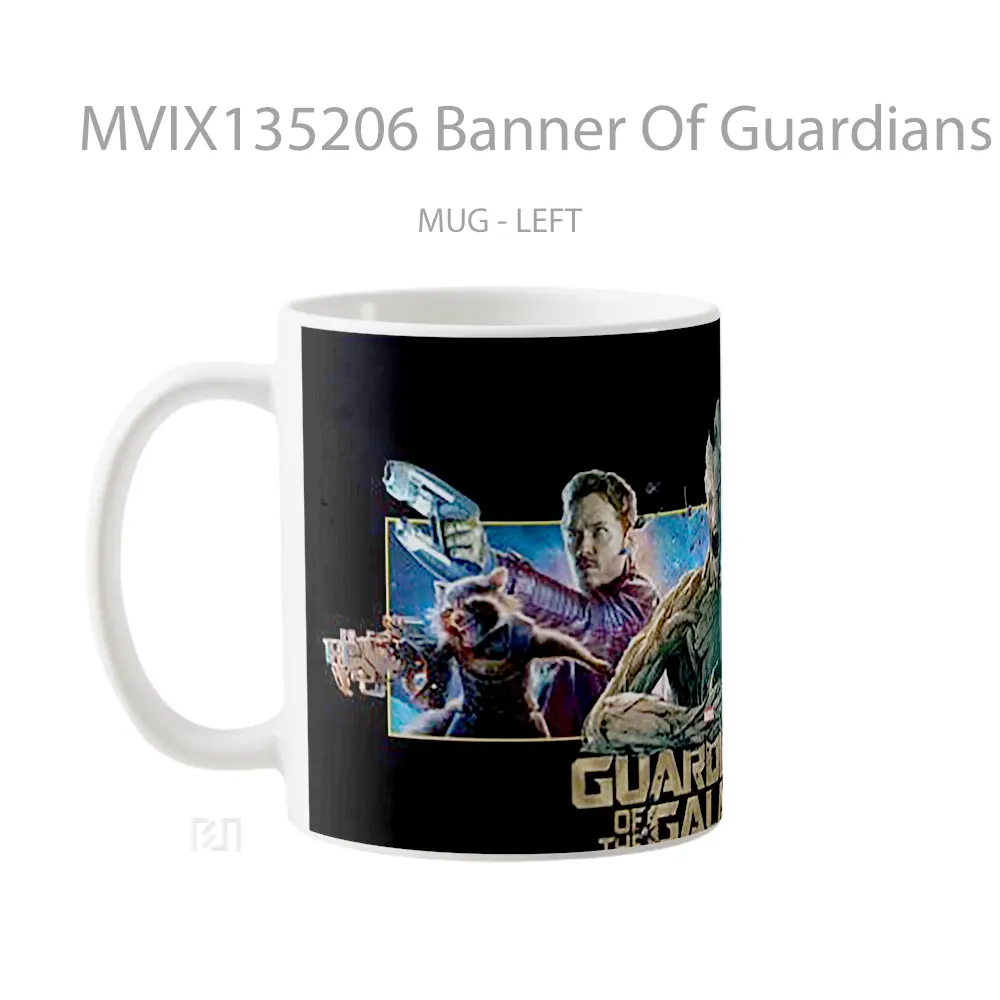 Mug Banner Of Guardians Of The Galaxy Gelas Superhero - All-side / Desain