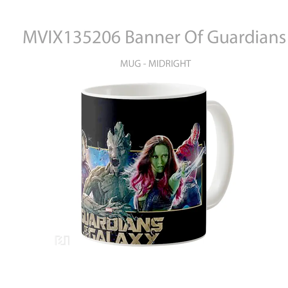 Mug Banner Of Guardians Of The Galaxy Gelas Superhero - All-side / Desain