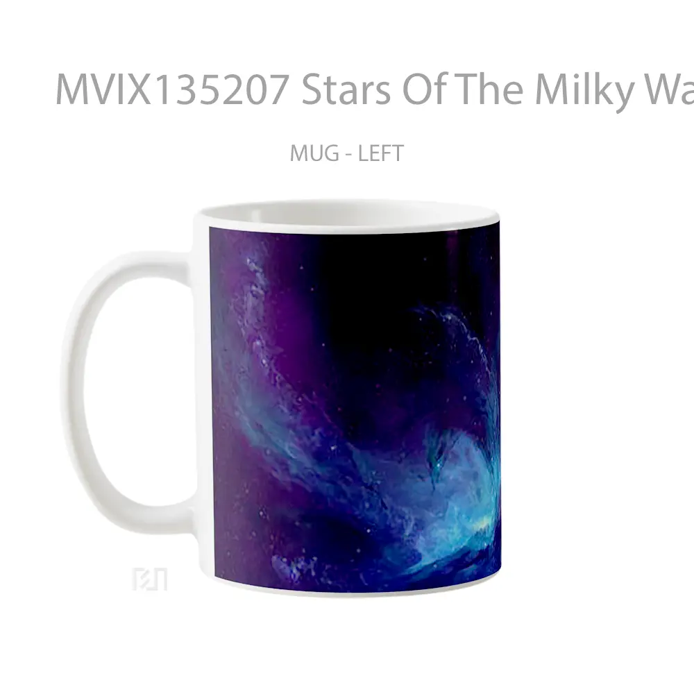 Mug Stars Of The Milky Way V1 Gelas Astronomi - All-side / Desain
