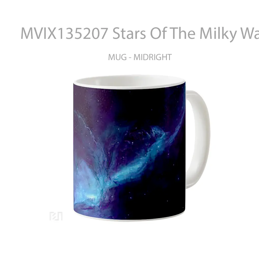 Mug Stars Of The Milky Way V1 Gelas Astronomi - All-side / Desain