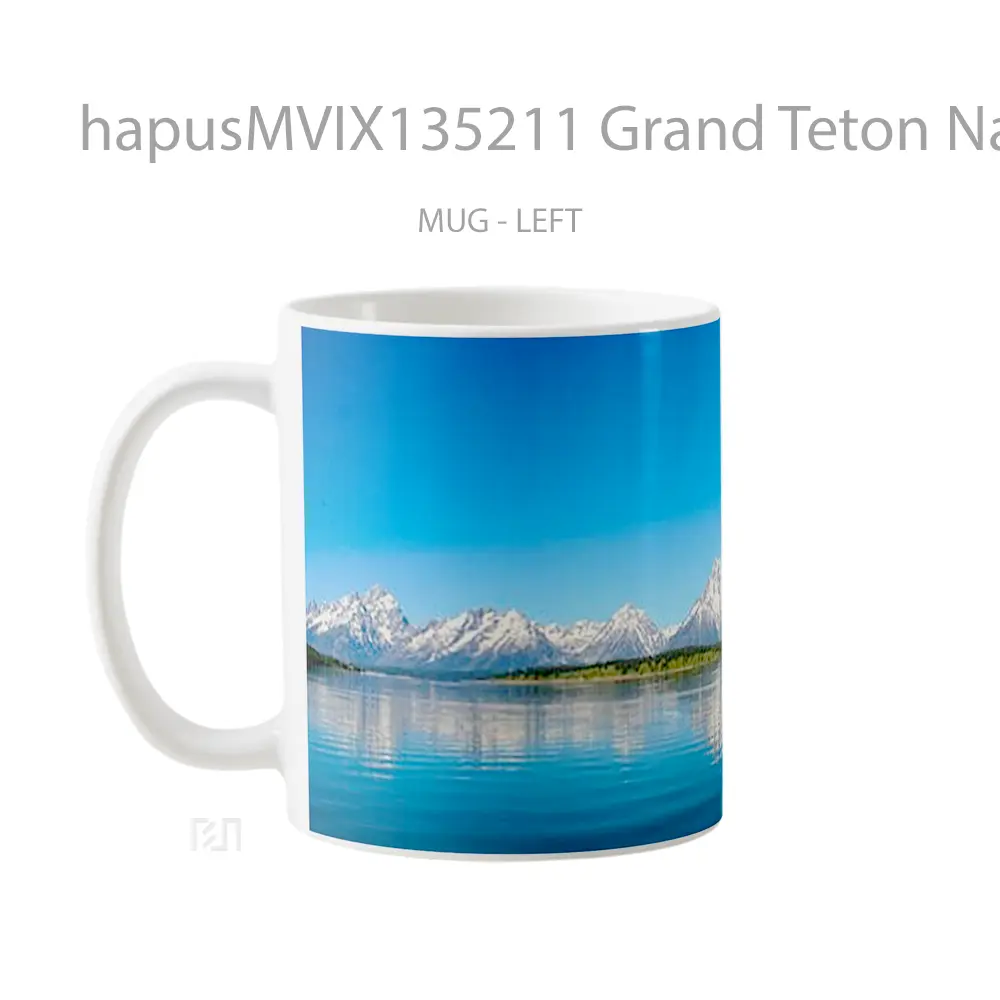 Mug Grand Teton National Park Gelas Keramik Unik - All-side / Desain