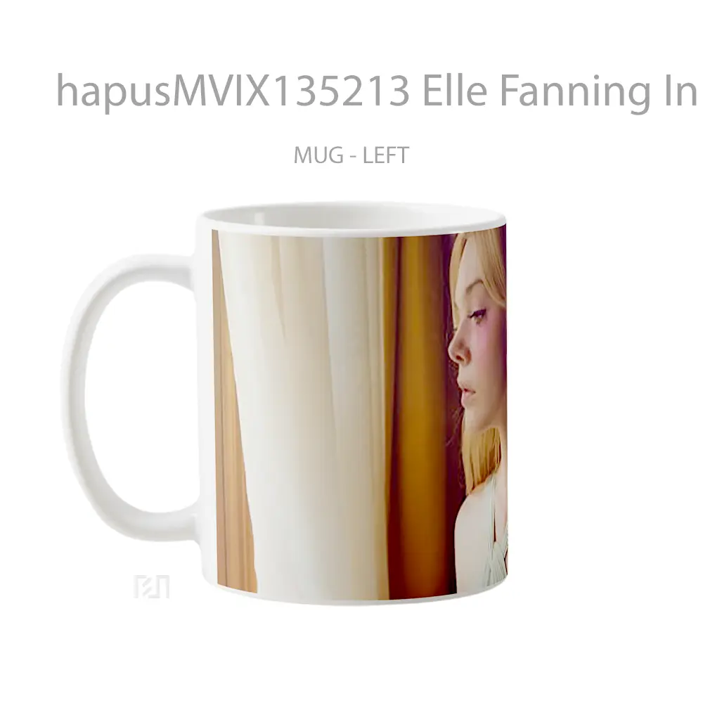 Mug Elle Fanning In The Neon Demon Gelas Fantasi - All-side / Desain