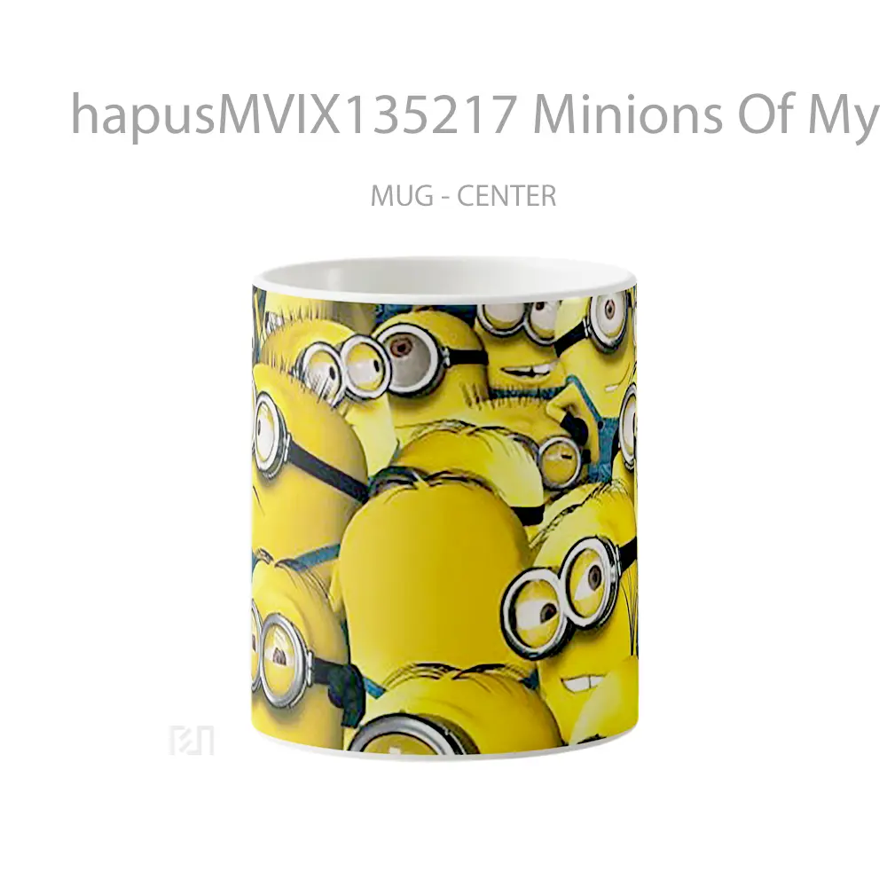 Mug Minions Of My Favorite Villain Gelas Kartun
