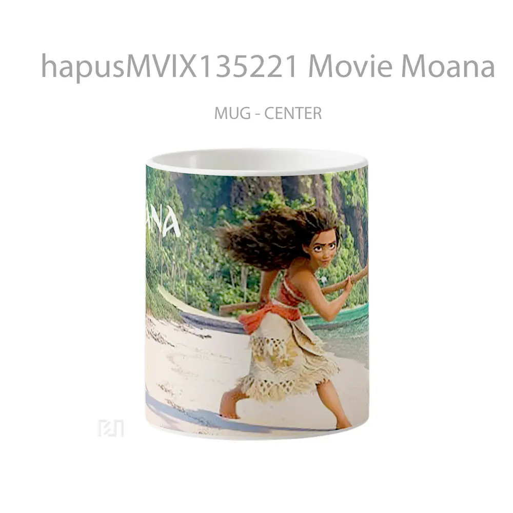 Mug Movie Moana Gelas Keramik Unik