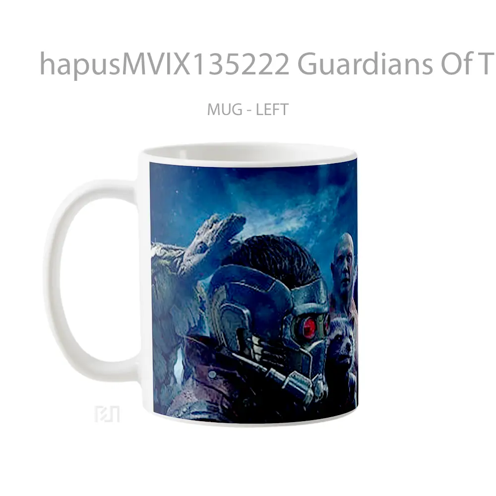 Mug Guardians Of The Galaxy Volume Two Gelas Superhero - All-side / Desain