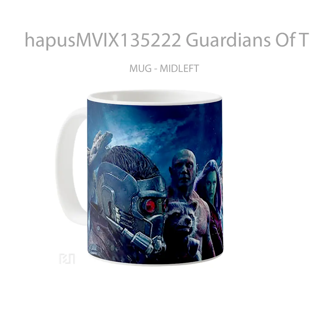 Mug Guardians Of The Galaxy Volume Two Gelas Superhero - All-side / Desain