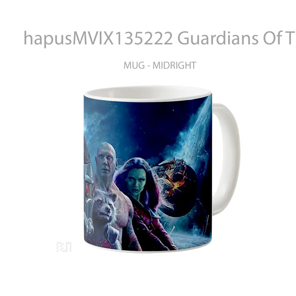 Mug Guardians Of The Galaxy Volume Two Gelas Superhero - All-side / Desain