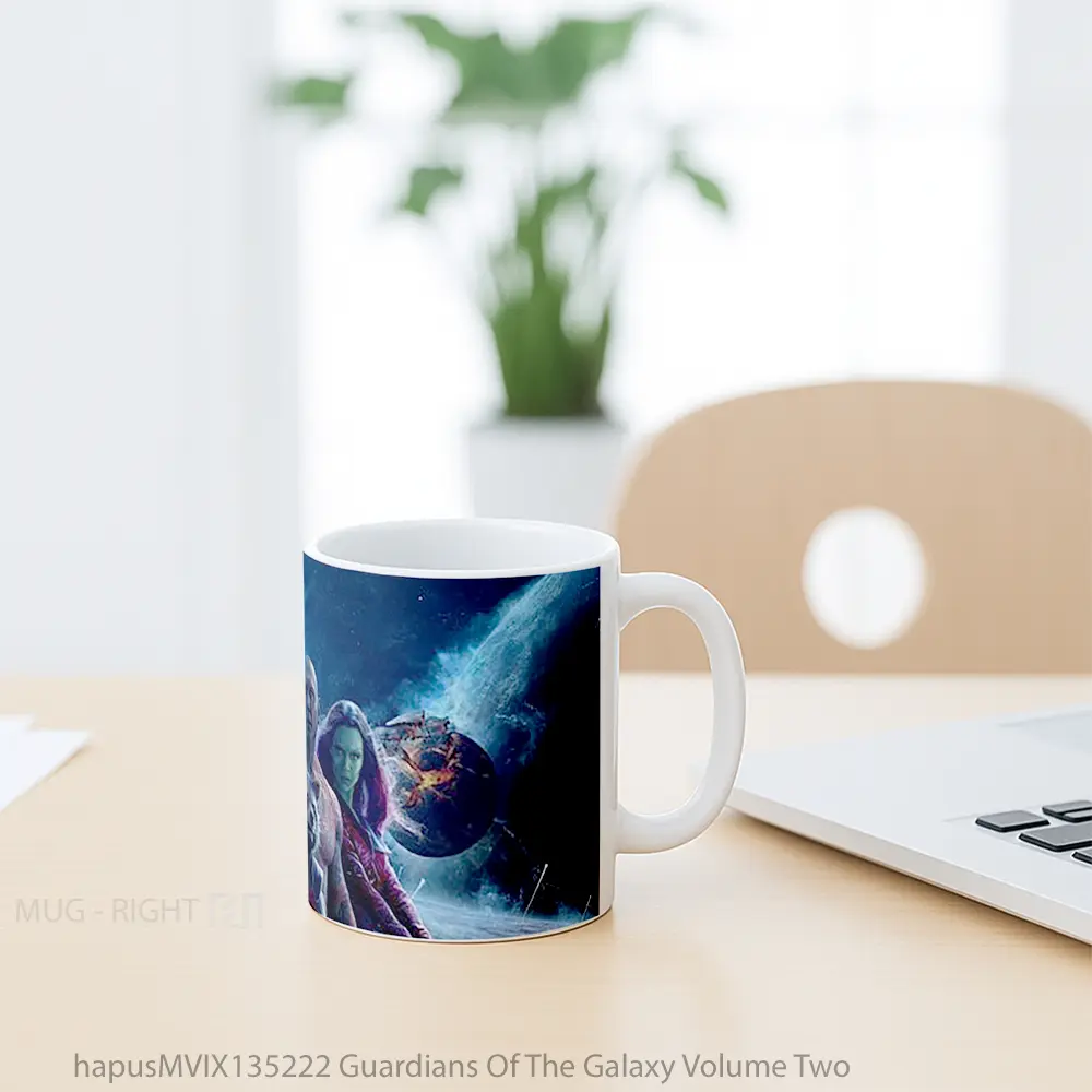 Mug Guardians Of The Galaxy Volume Two Gelas Superhero - All-side / Desain
