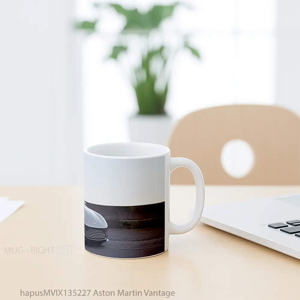 Mug Aston Martin Vantage Cangkir Mobil - All-side / Desain