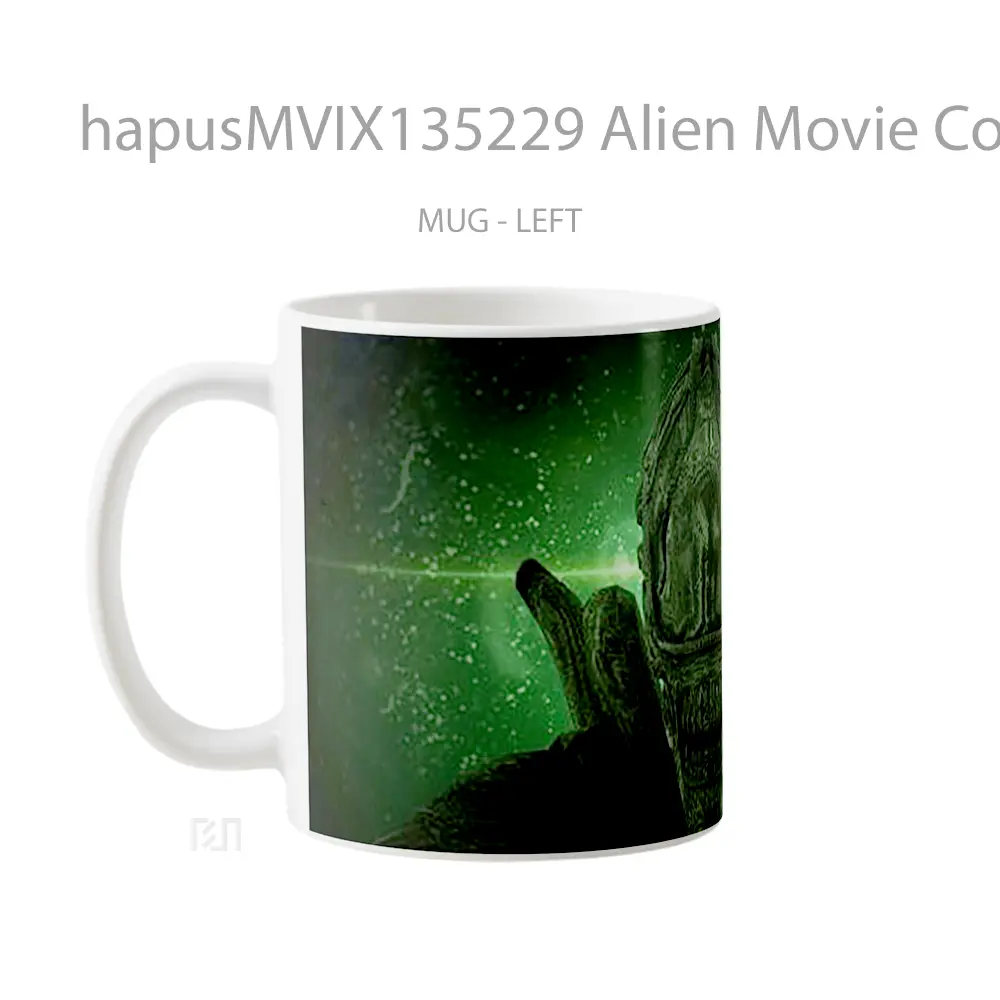 Mug Alien Movie Convenant Gelas Keramik Unik - All-side / Desain