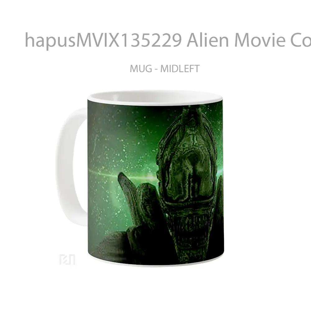 Mug Alien Movie Convenant Gelas Keramik Unik - All-side / Desain