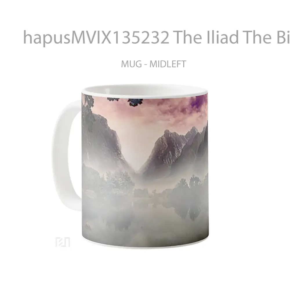 Mug The Iliad The Birth Of The Earth Gelas Keramik Unik - All-side / Desain