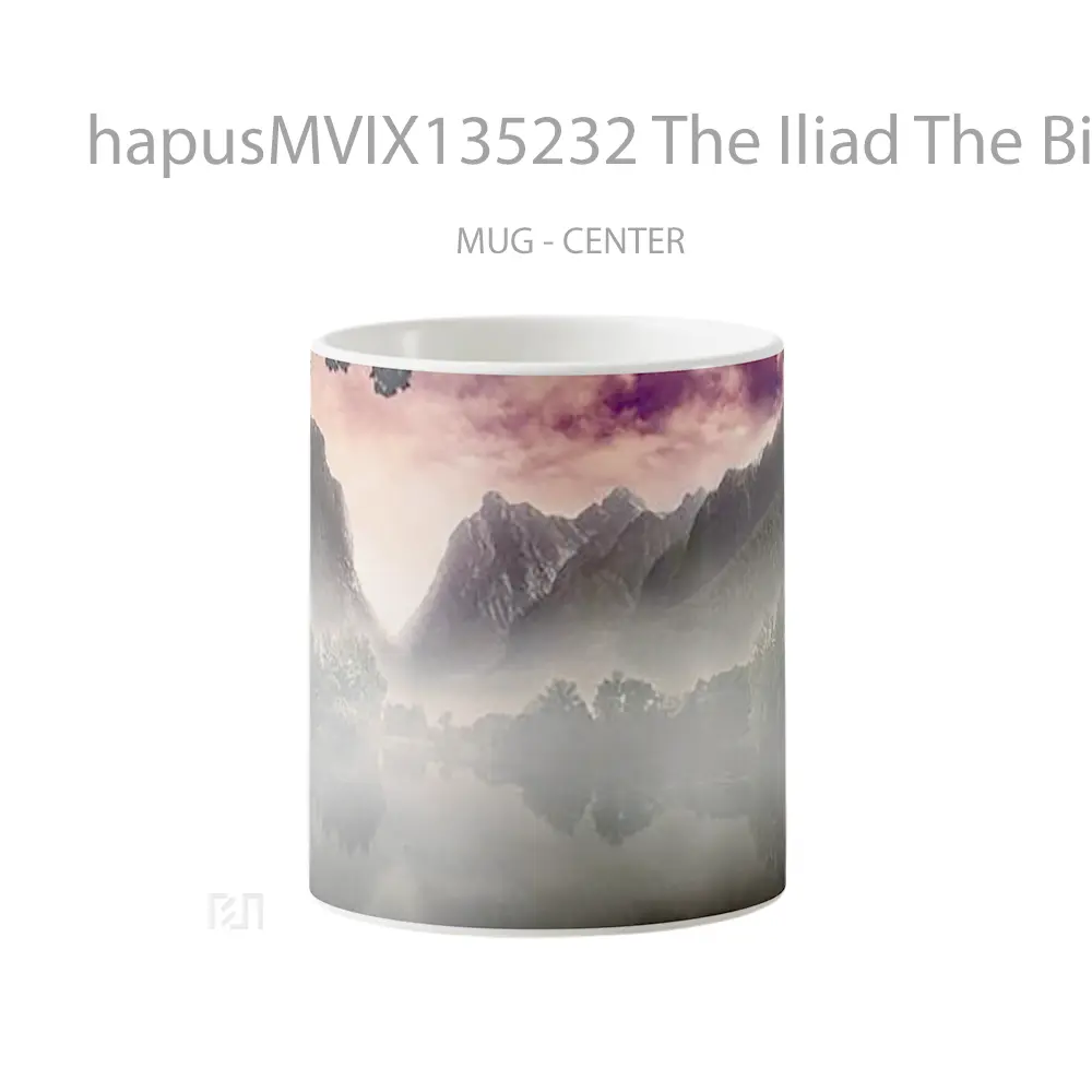 Mug The Iliad The Birth Of The Earth Gelas Keramik Unik