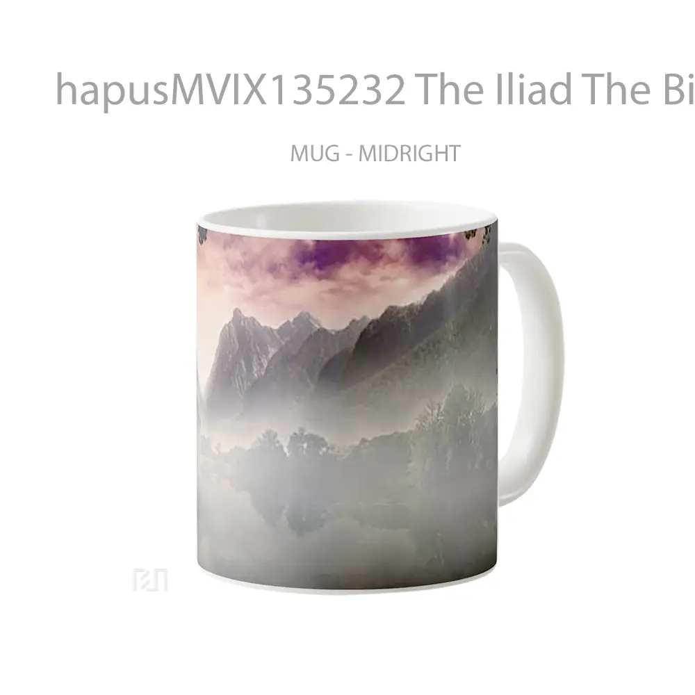 Mug The Iliad The Birth Of The Earth Gelas Keramik Unik - All-side / Desain