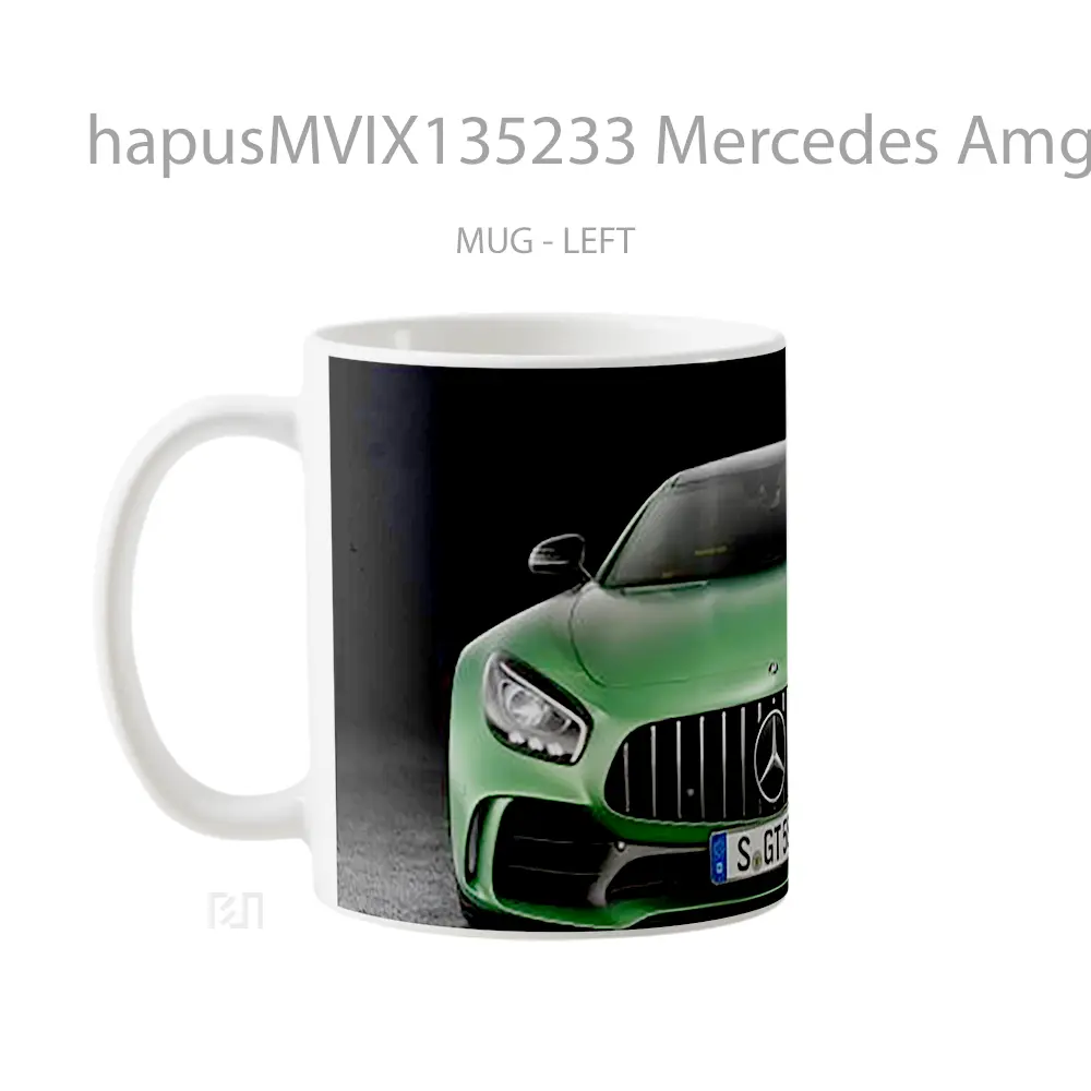 Mug Mercedes Amg Gt R Cangkir Mobil - All-side / Desain
