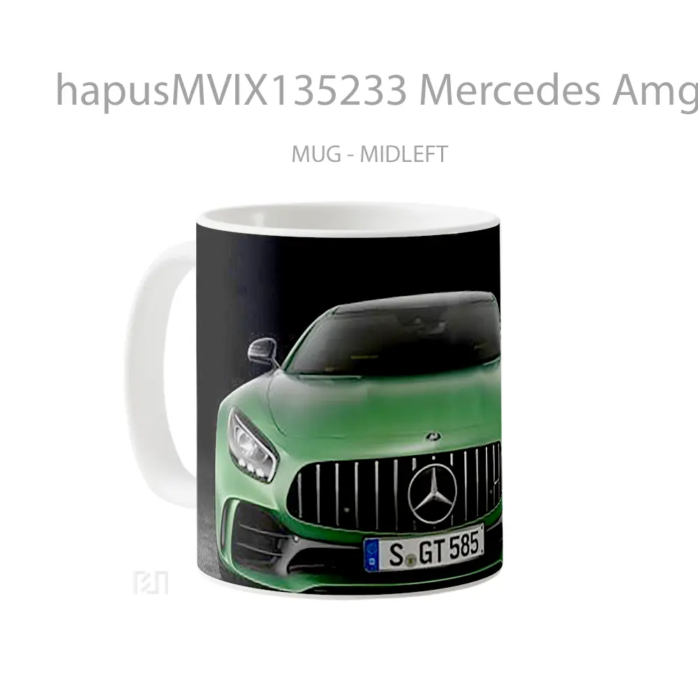 Mug Mercedes Amg Gt R Cangkir Mobil - All-side / Desain