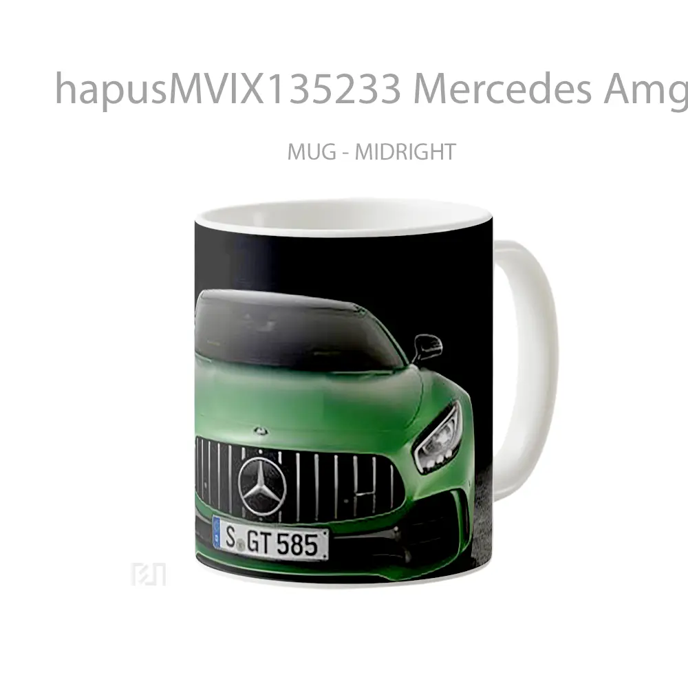 Mug Mercedes Amg Gt R Cangkir Mobil - All-side / Desain