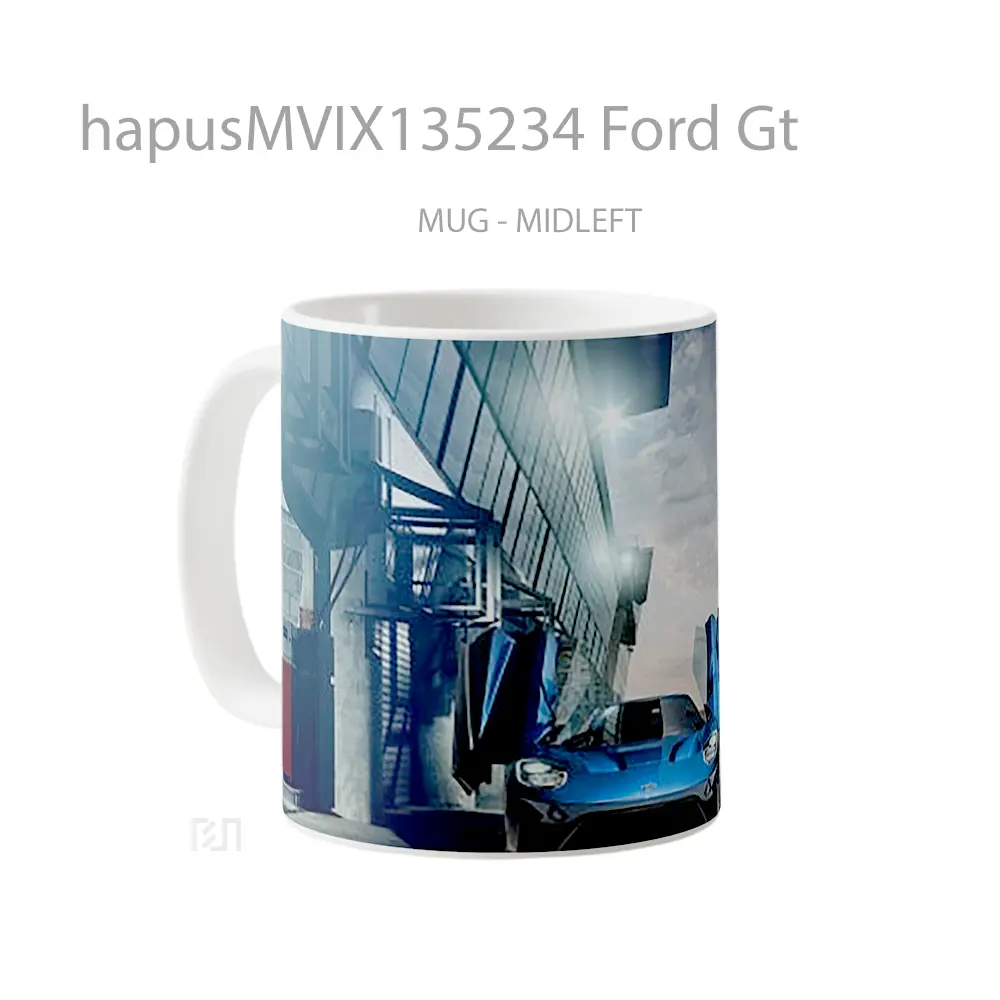 Mug Ford Gt Cangkir Mobil - All-side / Desain
