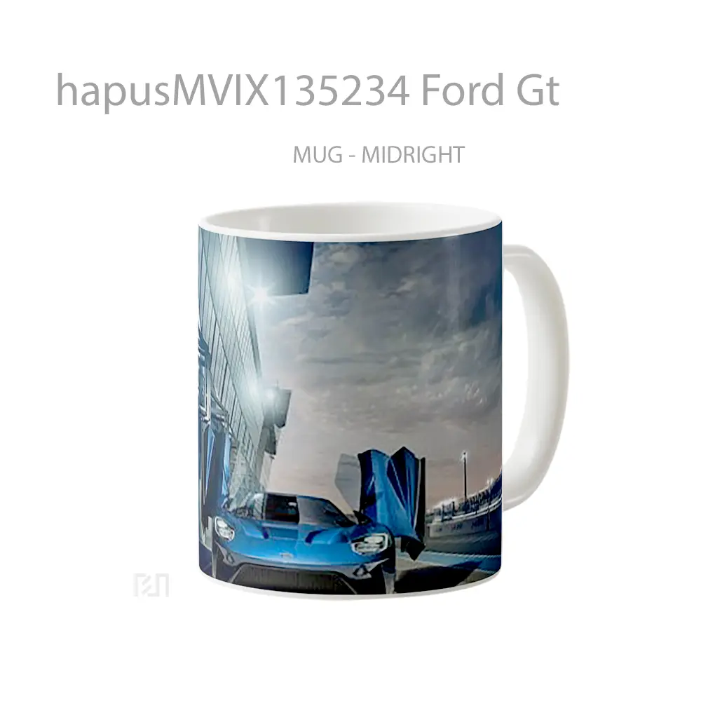 Mug Ford Gt Cangkir Mobil - All-side / Desain