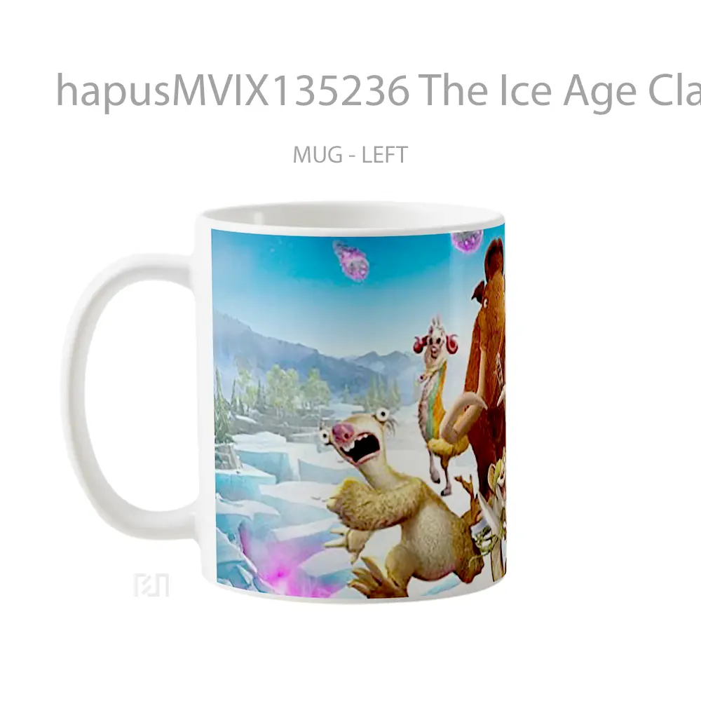 Mug The Ice Age Clash Of Worlds Gelas Keramik Unik - All-side / Desain