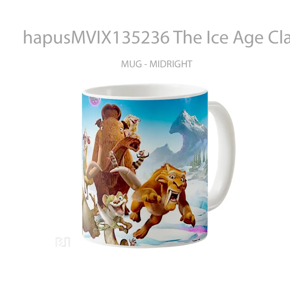 Mug The Ice Age Clash Of Worlds Gelas Keramik Unik - All-side / Desain