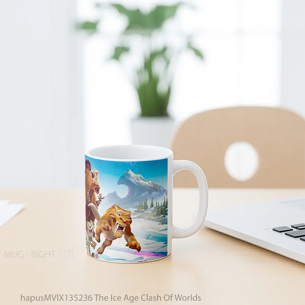 Mug The Ice Age Clash Of Worlds Gelas Keramik Unik - All-side / Desain