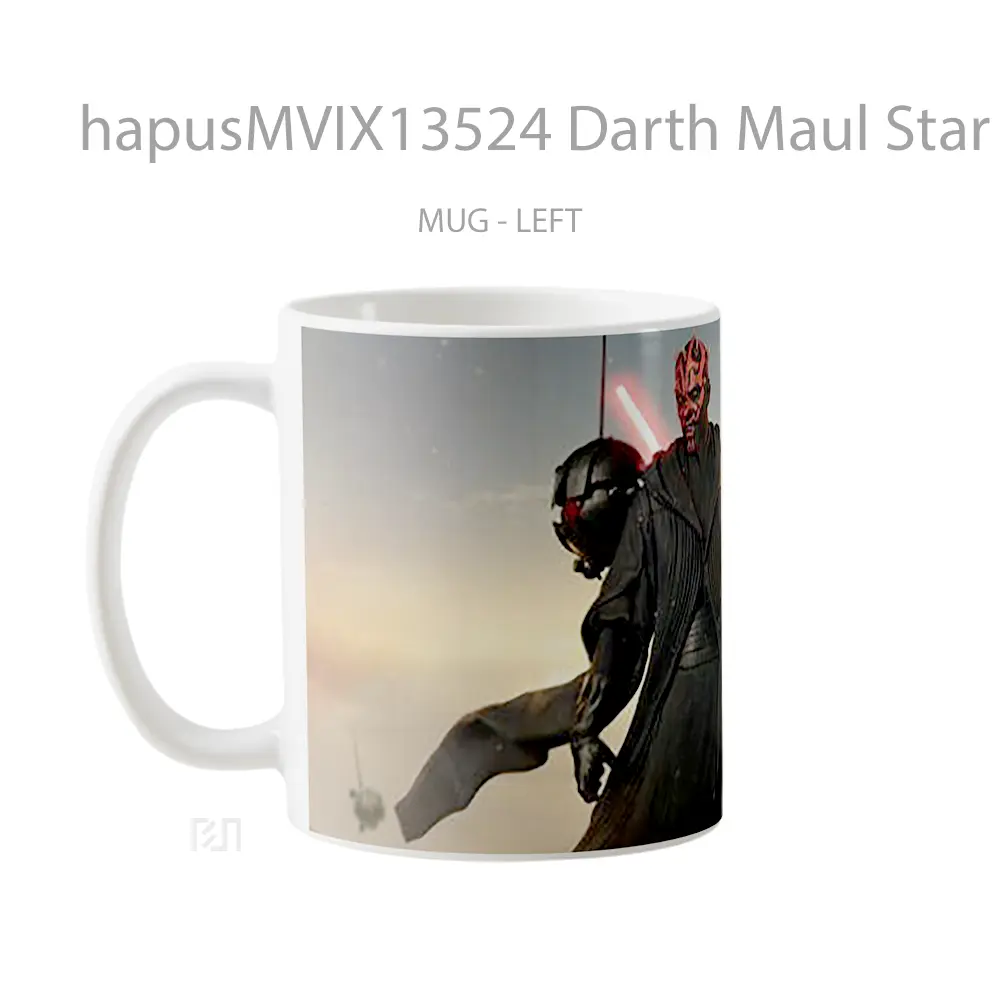 Mug Darth Maul Star Wars Gelas Star Wars - All-side / Desain