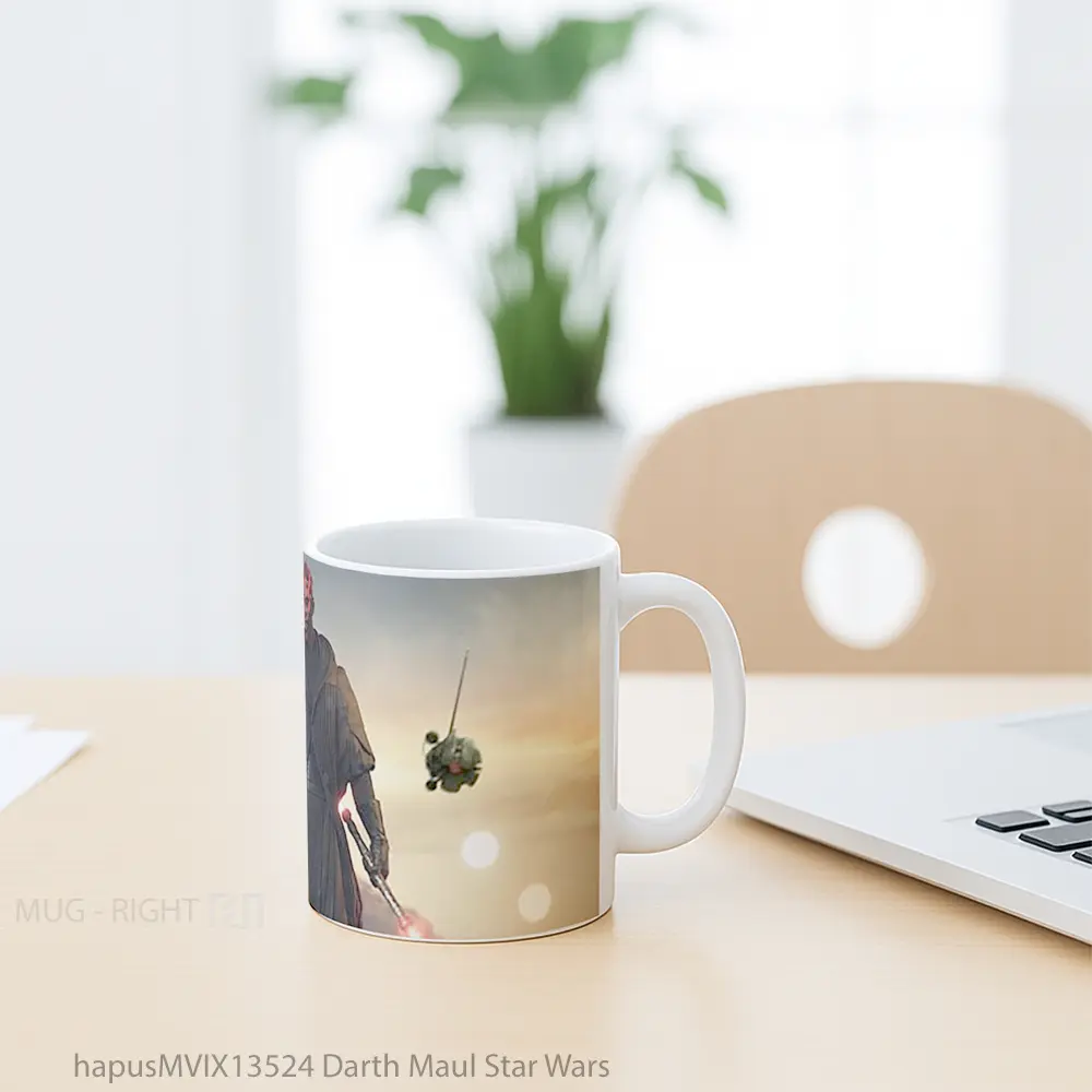 Mug Darth Maul Star Wars Gelas Star Wars - All-side / Desain