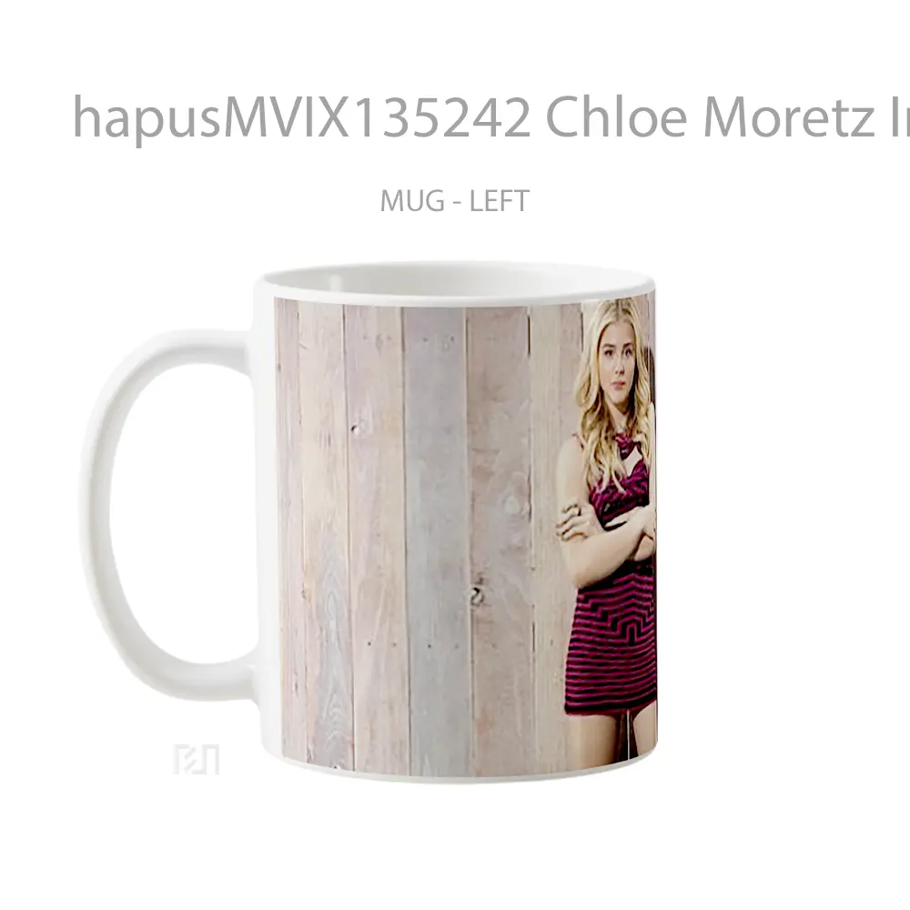 Mug Chloe Moretz In Buenos Vecinos 2 Gelas Keramik Unik - All-side / Desain