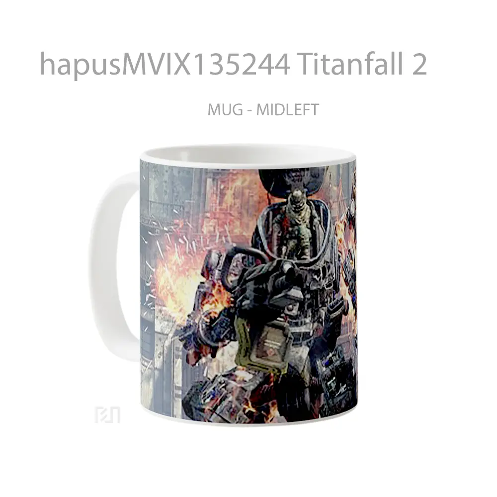 Mug Titanfall 2 Gelas Keramik Unik - All-side / Desain