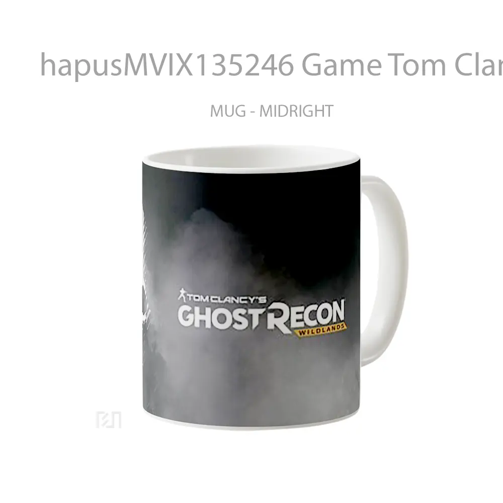 Mug Game Tom Clancys Ghost Recon Cangkir Gamer - All-side / Desain