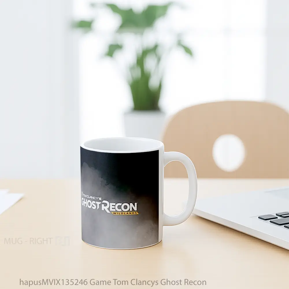 Mug Game Tom Clancys Ghost Recon Cangkir Gamer - All-side / Desain