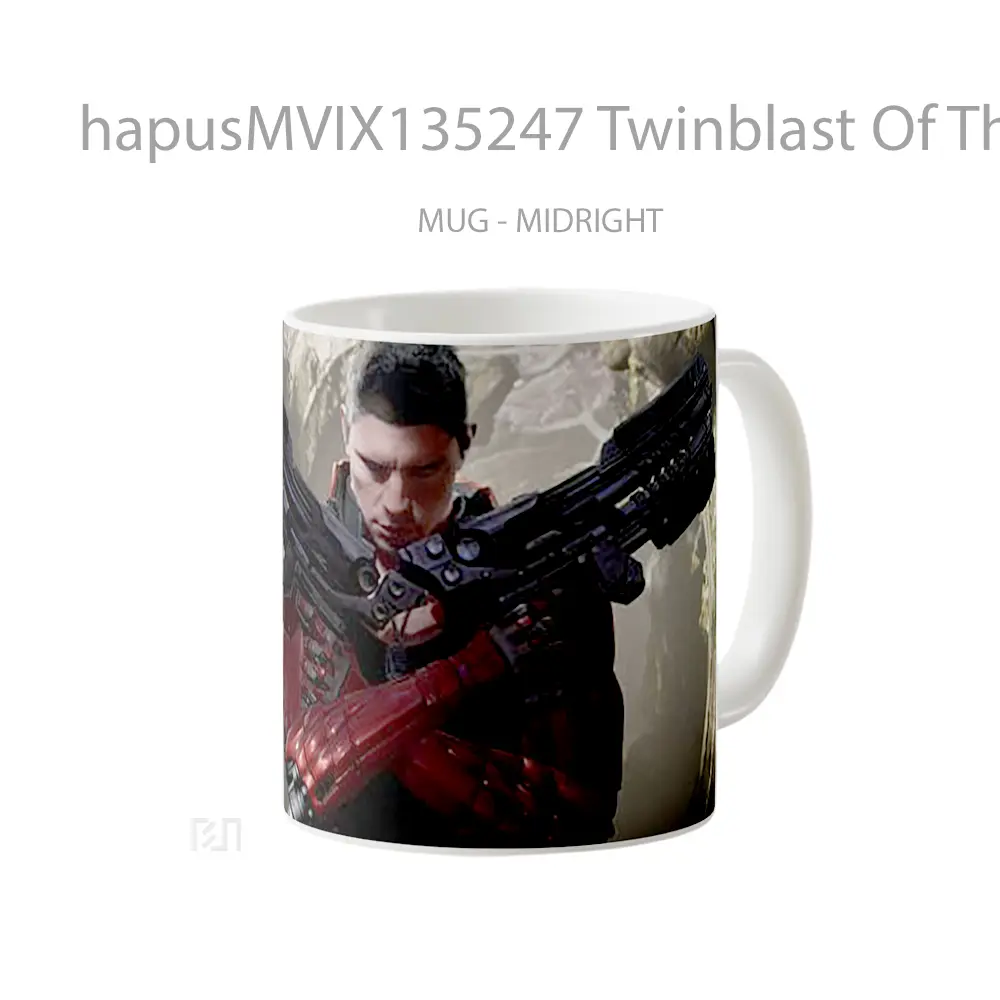 Mug Twinblast Of The Game Paragon Cangkir Gamer - All-side / Desain