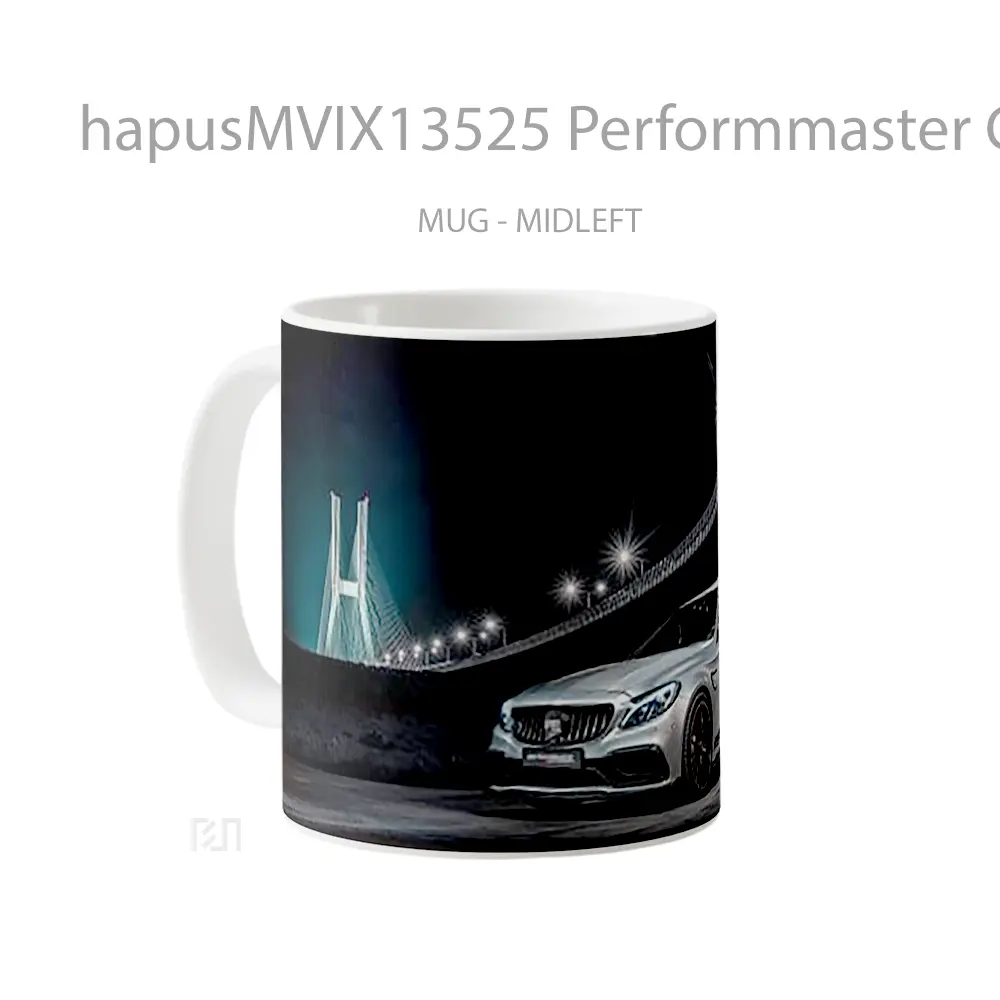 Mug Performmaster C 63 V8 Final Edition Gelas Keramik Unik - All-side / Desain