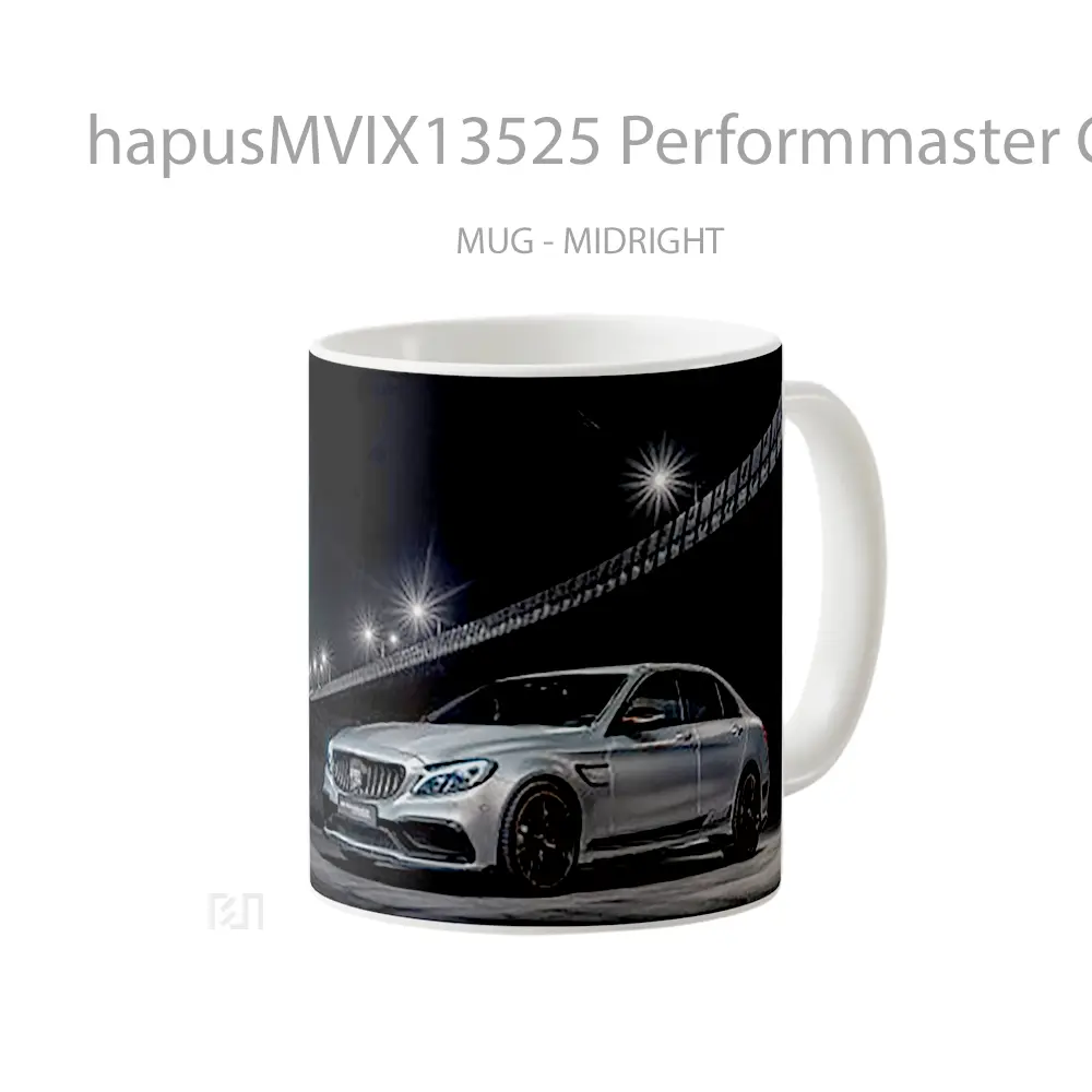 Mug Performmaster C 63 V8 Final Edition Gelas Keramik Unik - All-side / Desain