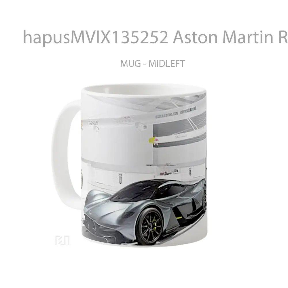 Mug Aston Martin Red Bull Am Rb Cangkir Mobil - All-side / Desain