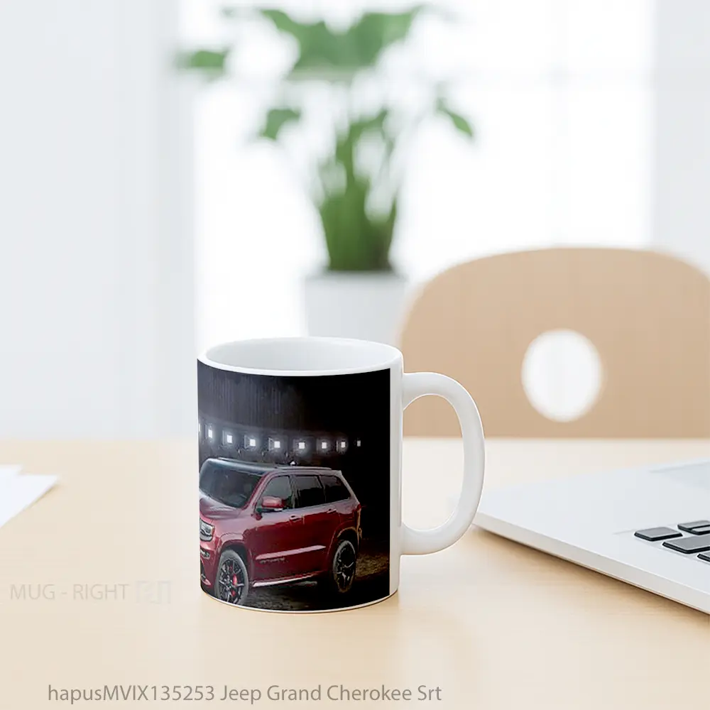 Mug Jeep Grand Cherokee Srt Cangkir Mobil - All-side / Desain