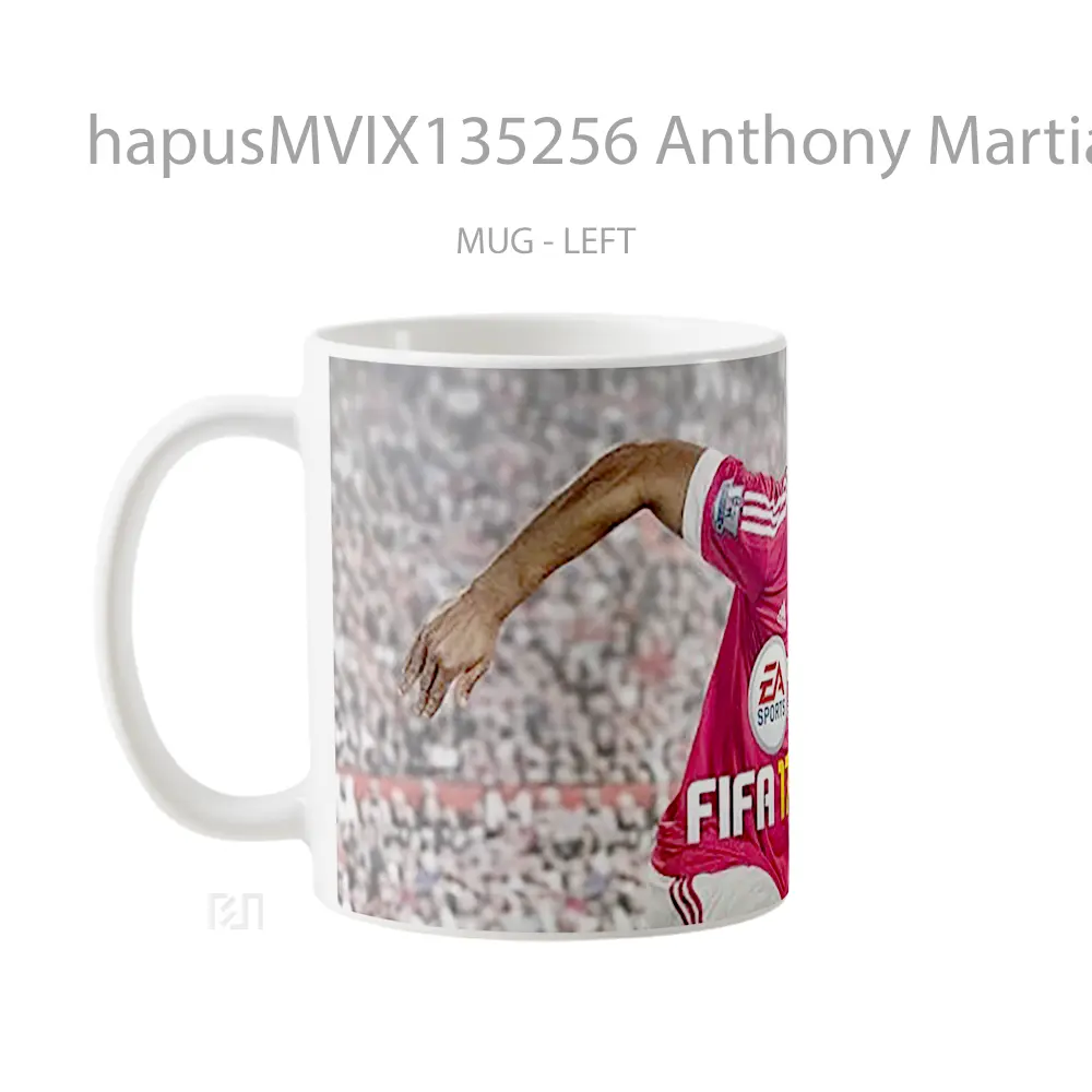 Mug Anthony Martial In Fifa 17 Gelas Keramik Unik - All-side / Desain