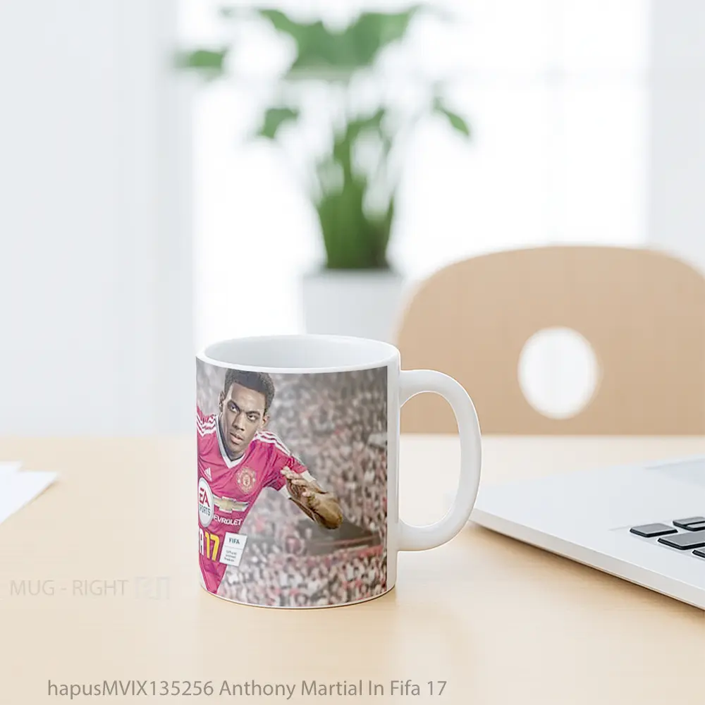 Mug Anthony Martial In Fifa 17 Gelas Keramik Unik - All-side / Desain