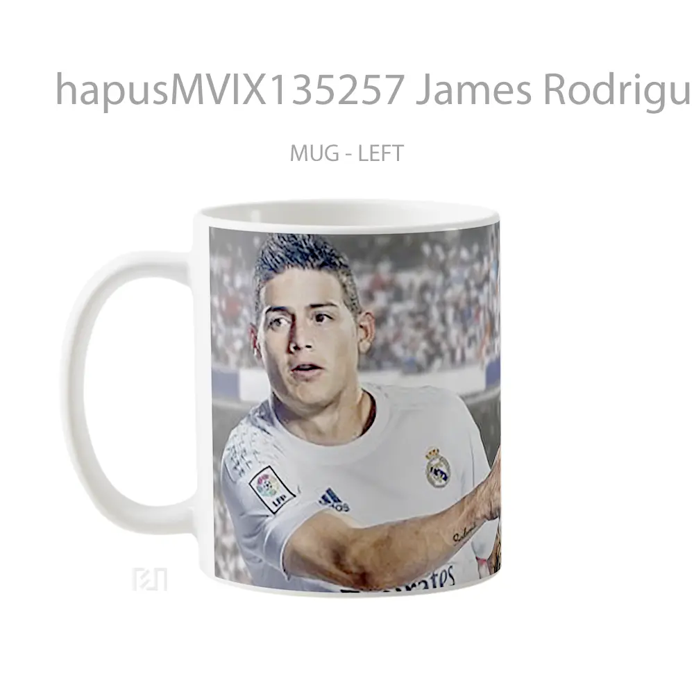 Mug James Rodriguez In Fifa 17 Gelas Keramik Unik - All-side / Desain