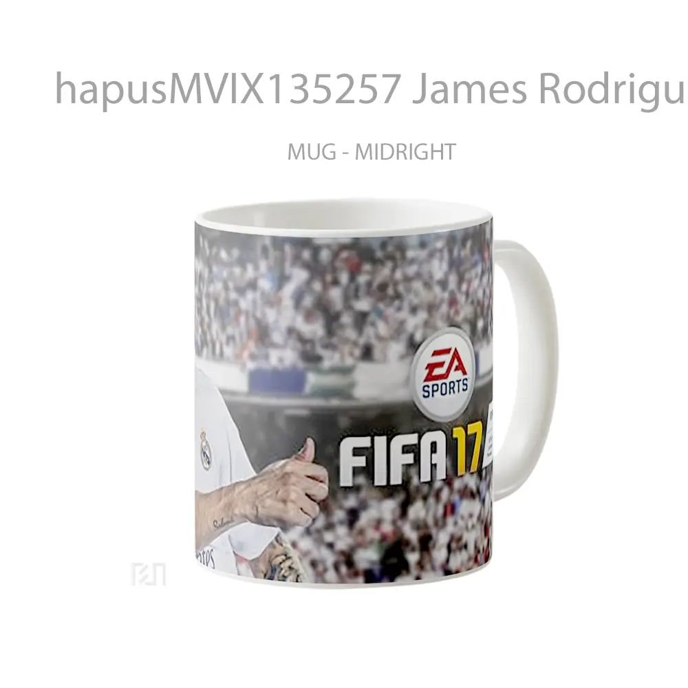 Mug James Rodriguez In Fifa 17 Gelas Keramik Unik - All-side / Desain