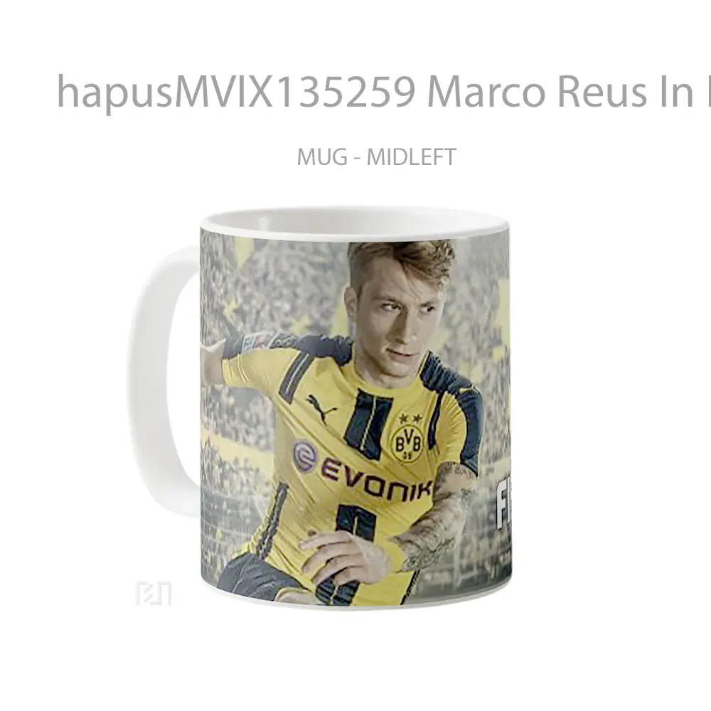 Mug Marco Reus In Fifa 17 Gelas Keramik Unik - All-side / Desain