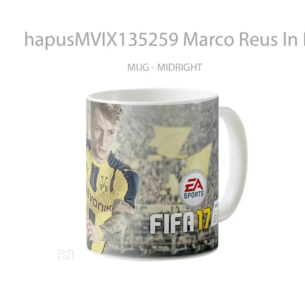 Mug Marco Reus In Fifa 17 Gelas Keramik Unik - All-side / Desain
