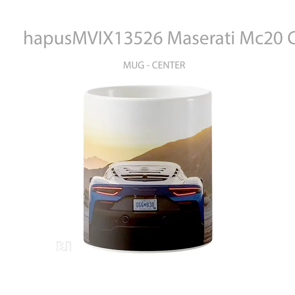 Mug Maserati Mc20 Coup Rear Gelas Keramik Unik