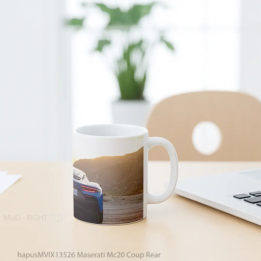 Mug Maserati Mc20 Coup Rear Gelas Keramik Unik - All-side / Desain