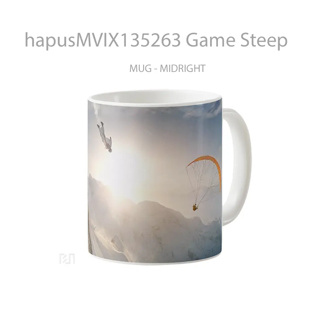 Mug Game Steep Cangkir Gamer - All-side / Desain