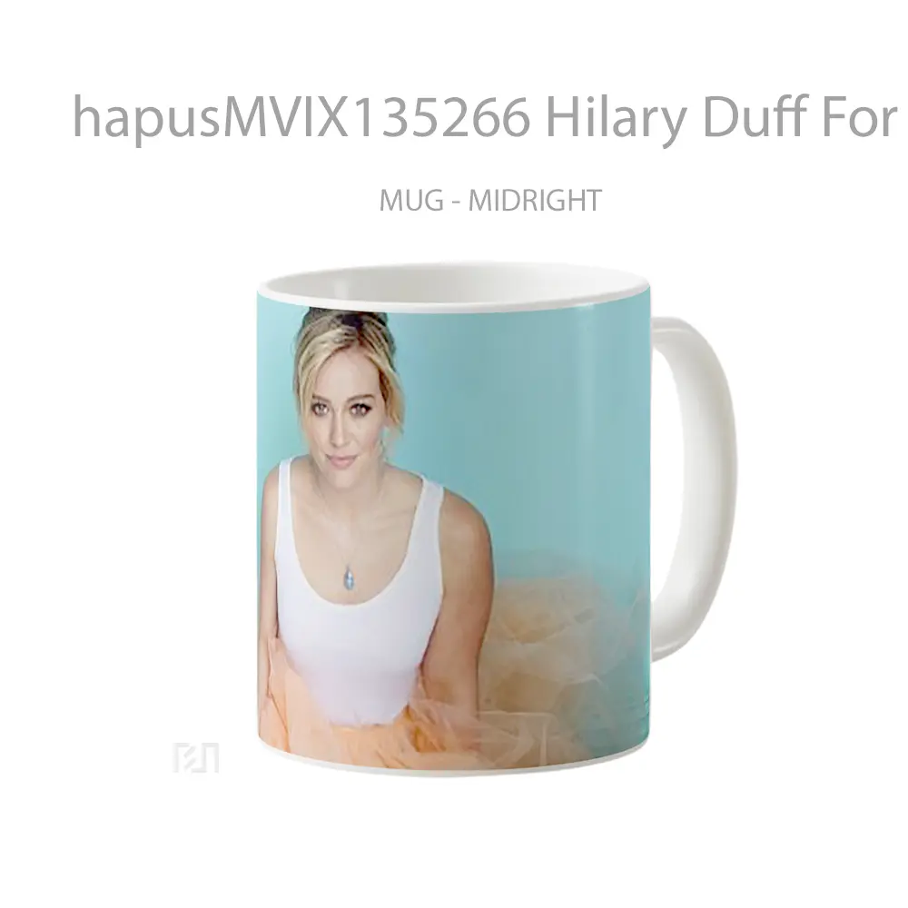 Mug Hilary Duff For Redbook Magazine Gelas Keramik Unik - All-side / Desain