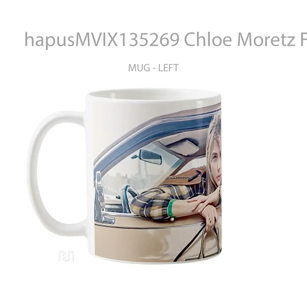 Mug Chloe Moretz For Coach Brand Gelas Keramik Unik - All-side / Desain