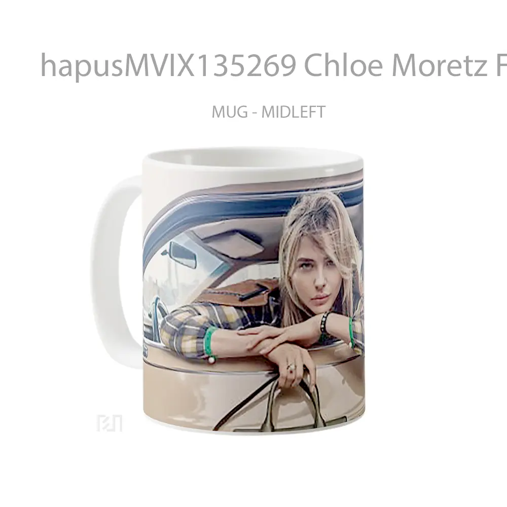 Mug Chloe Moretz For Coach Brand Gelas Keramik Unik - All-side / Desain